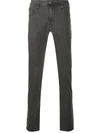 Ag Dylan Slim Skinny Fit Stretch Jeans In Grey