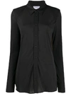 BOTTEGA VENETA SEMI-SHEER BUTTON-UP SHIRT