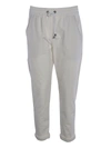 BRUNELLO CUCINELLI SWEAT trousers IN WHITE