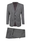 TOM FORD PRINCE OF WALES SUIT IN GREY