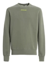 Golden Goose Archibald Sweatshirt With For Use Dream Only Print In Green