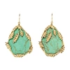 Aurelie Bidermann Francoise Earrings In Green