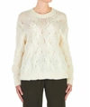 ROBERTO COLLINA ROBERTO COLLINA WOMEN'S WHITE SWEATER,D47201D4702ECRU S