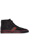 GUCCI OFF THE GRID HIGH TOP SNEAKERS