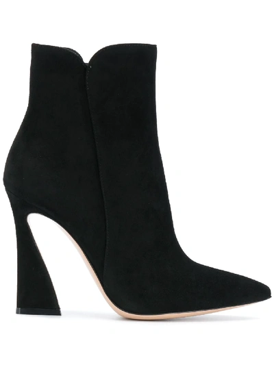 Gianvito Rossi Ricca Ankle Boots In Black