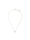 ANAPSARA 18KT ROSE GOLD AND DIAMOND MINI DRAGONFLY NECKLACE