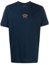 Paul & Shark Logo-print Short-sleeved T-shirt In Blue
