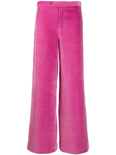Circolo 1901 Wide-leg Trousers In Pink