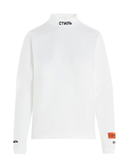 Heron Preston Ctnmb T-shirt In White