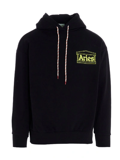 Aries Hands Off Sweatshirt In Black