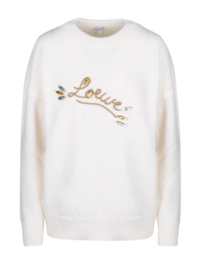 Loewe Sweater In White