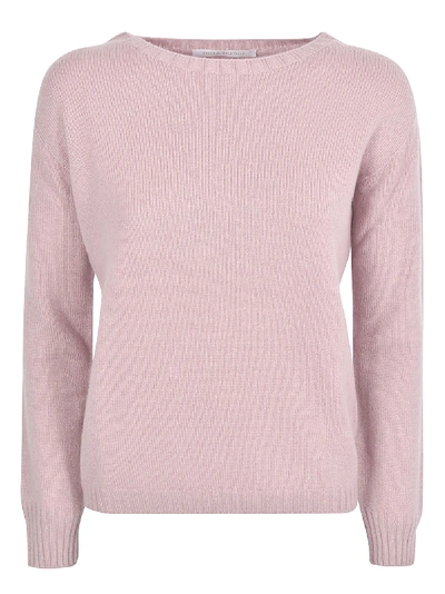 Saverio Palatella Ribbed Knit Sweater In Pink