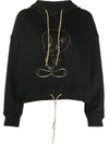 Moa Master Of Arts Tweety Print Hoodie In Black