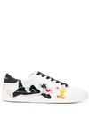 MOA MASTER OF ARTS SYLVESTER & TWEETY LOW-TOP SNEAKERS