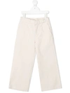 LONGLIVETHEQUEEN STRAIGHT-LEG COTTON TROUSERS