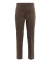 MAX MARA PAPY STRETCH COTTON CROP TROUSERS