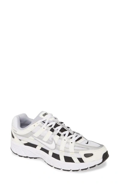 Nike P-6000 Sneaker In Silver