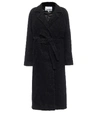 GANNI WOOL-BLEND BOUCLÉ COAT,P00490666