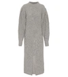 ISABEL MARANT PERRINE CASHMERE AND WOOL MIDI DRESS,P00492186