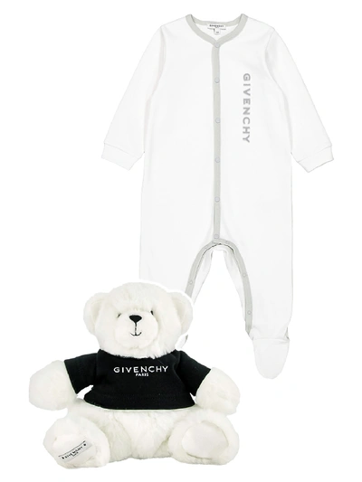 Givenchy Kids Babygrow For For Boys And For Girls In White