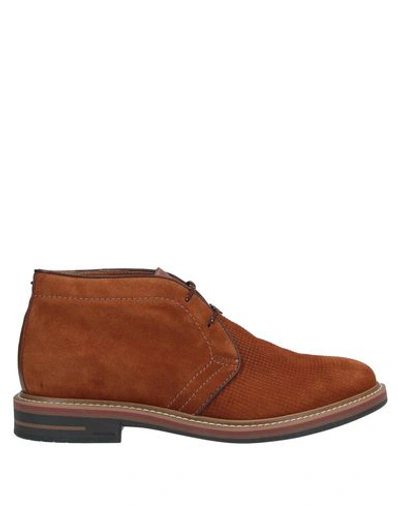 Brimarts Ankle Boots In Tan