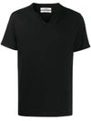 Zadig & Voltaire Monastir Henley-neck T-shirt In Black