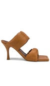 Alohas Twist Strap Mule In Camel
