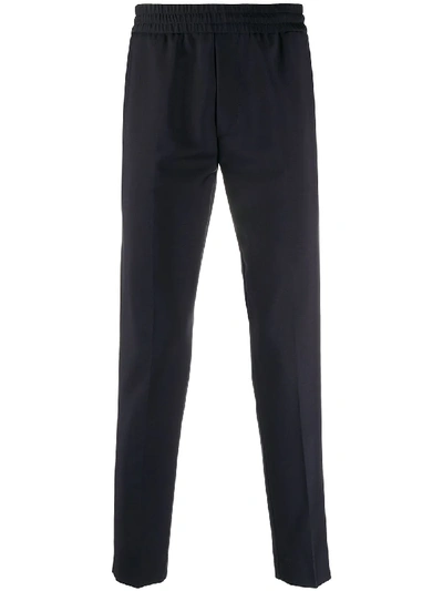 Acne Studios Slim-fit Tailored Trousers In Blue