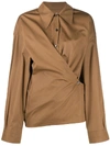 LEMAIRE WRAP-STYLE SHIRT