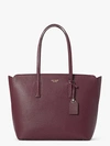 Kate Spade Margaux Large Tote In Deep Cherry
