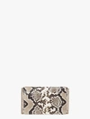 KATE SPADE SPENCER PYTHON-EMBOSSED CHAIN WALLET,ONE SIZE