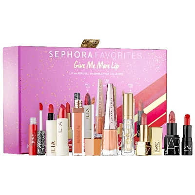 Sephora Favorites Give Me More Lip Holiday Reds And Nudes Lipstick Set