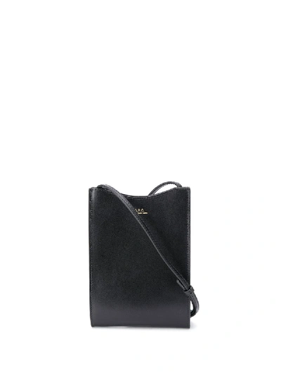 Apc Crossbody Satchel Bag In Lzz Black