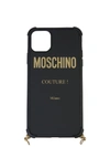 MOSCHINO BLACK PVC COVER,D61F7942-F1A0-6D2D-B7FC-DBF8695DCFF5