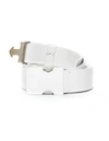 MAISON MARGIELA WHITE LEATHER BELT,1E365CAC-408D-BE01-509F-28549E347365