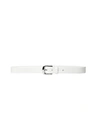 MAISON MARGIELA WHITE PATENT LEATHER BELT,51597600-5A49-A361-F97E-76855826D1A8