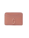 MARC JACOBS THE SNAPSHOT BROWN LEATHER CARD HOLDER,33EEB7A6-4170-2196-C7CD-A173C42608CB