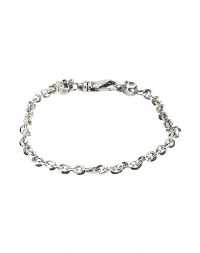 Emanuele Bicocchi Bracelets In Silver