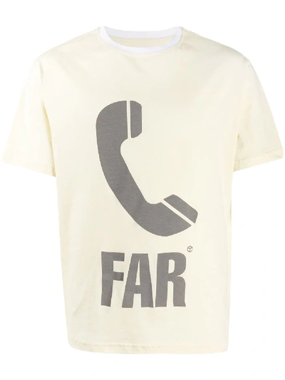 Telfar 'far' T-shirt In Yellow