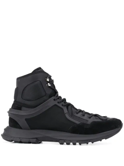 Givenchy High-top Sneakers In Black