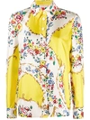 TORY BURCH FLORAL PRINT SHIRT