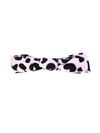 Wauw Capow Molly Leopard Print Headband In Purple