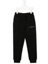 JOHN RICHMOND JUNIOR LOGO PRINT TRACK PANTS