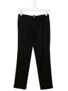 DSQUARED2 TROUSERS WITH ZIP DETAIL