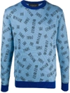 VIKTOR & ROLF LOGO PRINT SWEATSHIRT