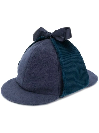 Anglozine Don Deerstalker Hat In Blue