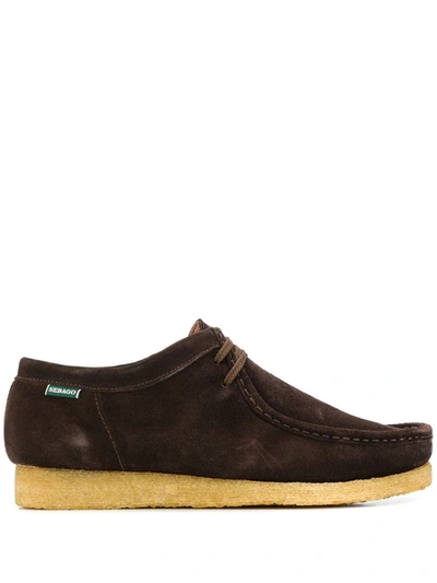 Sebago Flat Shoes Dark Brown - Atterley