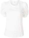 A.l.c Puffball Sleeve T-shirt In White