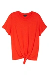 Sanctuary Perfect Knot T-shirt In Tulip