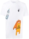 OFF-WHITE PASCAL MEDICINE PRINTED T-SHIRT